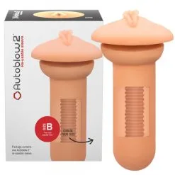 Gaine Vagin Pour Masturbateur Autoblow 2 -SexToys Soldes autoblow 2 re usable sleeve vagina 5