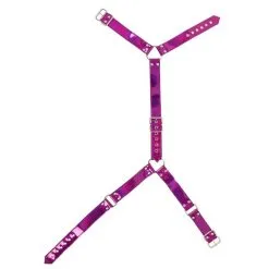 Bad Kitty Body Harnais Rose Métallique -SexToys Soldes bad kitty body harnais rose metallique 3