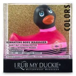 Big Teaze Toys Canard Vibrant Colors Noir -SexToys Soldes big teaze toys i rub my duckie 20 colors black 3