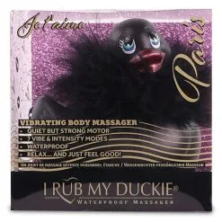 Big Teaze Toys Canard Vibrant Paris Noir -SexToys Soldes big teaze toys i rub my duckie 20 paris noir 3