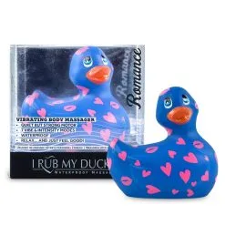 Big Teaze Toys Canard Vibrant Romance Bleu -SexToys Soldes big teaze toys i rub my duckie 20 romance bleu 2