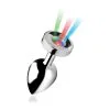 Booty Sparks Plug Anal Métal Lumineux Light Up Large