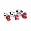 Booty Sparks Pack De 3 Plugs Anal Bijou Avec Clochettes Rouges