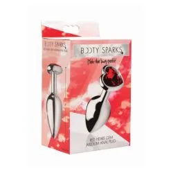 Booty Sparks Plug Anal Bijou Coeur Rouge M -SexToys Soldes booty sparks plug anal bijou coeur rouge m 3