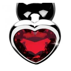 Booty Sparks Plug Anal Bijou Coeur Rouge S -SexToys Soldes booty sparks plug anal bijou coeur rouge s 2