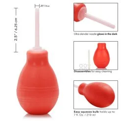 CalExotics Poire à Lavement Phosphorescente Anal Douche -SexToys Soldes calexotics anal douche 5