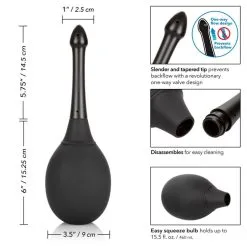 CalExotics Poire à Lavement One Way Valve Douche -SexToys Soldes calexotics one way valve douche 4