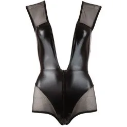 Cottelli Collection Body Wetlook Noir -SexToys Soldes cottelli collection body wetlook 2