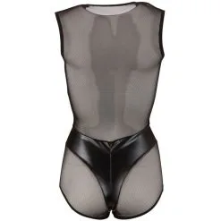 Cottelli Collection Body Wetlook Noir -SexToys Soldes cottelli collection body wetlook 3