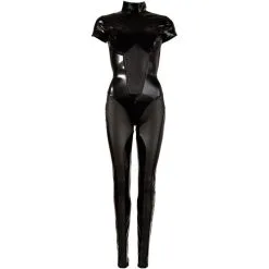 Cottelli Collection Combinaison Jumpsuit Noire -SexToys Soldes cottelli collection combinaison jumpsuit noire 2