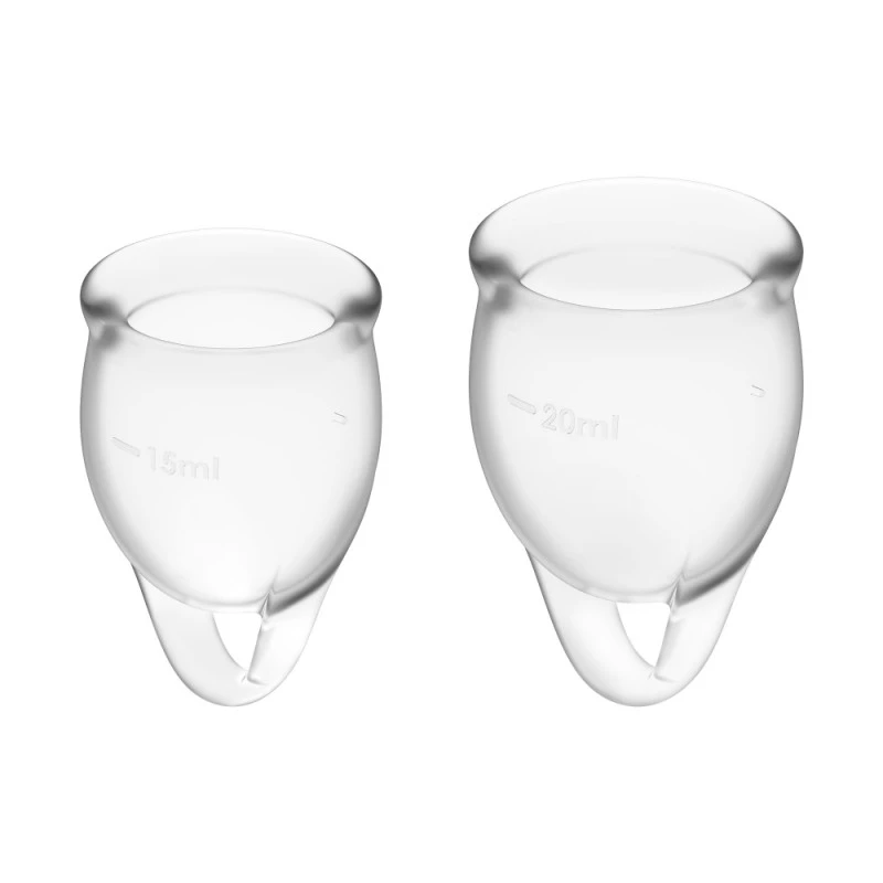 Coupes Menstruelles Satisfyer Feel Confident Blanche 1 Coupes Menstruelles Satisfyer Feel Confident Blanche