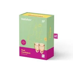 Coupes Menstruelles Satisfyer Feel Confident Orange -SexToys Soldes coupe menstruelle satisfyer feel confident orange 2