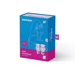 Coupes Menstruelles Satisfyer Feel Confident Violette -SexToys Soldes coupe menstruelle satisfyer feel confident violette 2