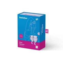 Coupes Menstruelles Satisfyer Feel Secure Violette -SexToys Soldes coupe menstruelle satisfyer feel secure violette 2