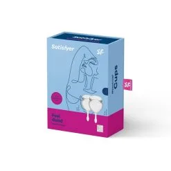 Coupes Menstruelles Satisfyer Feel Good Blanche -SexToys Soldes coupes menstruelles satisfyer feel good 2