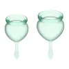Coupes Menstruelles Satisfyer Feel Good Vert Clair