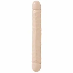 Doc Johnson Double Dong Jr. Veined -SexToys Soldes doc johnson jr veined double header 12 4