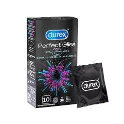 Durex Perfect Gliss Extra Lubrification Boîte De 10