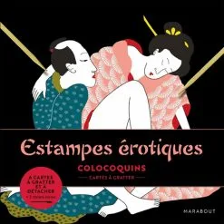 Editions Marabout Cartes à Gratter Colocoquins Estampes Érotiques