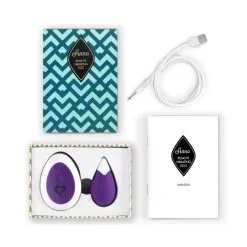 FeelzToys Oeuf Vibrant Télécommandé Anna Violet -SexToys Soldes feelztoys anna vibrating egg remote purple 4