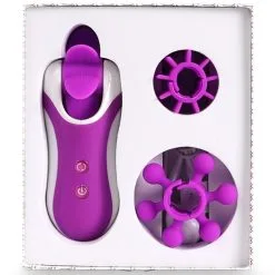 FeelzToys Simulateur De Cunnilingus Clitella Violet -SexToys Soldes feelztoys clitella violet 4