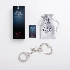 Fifty Shades Of Grey Menottes En Métal You Are Mine -SexToys Soldes fifty shades of grey you are mine 3