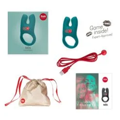 Fun Factory Anneau Vibrant NŌS Vert -SexToys Soldes fun factory nos vert 3