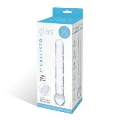 Gläs Gode En Verre Callisto -SexToys Soldes glas callisto clear glass dildo 5