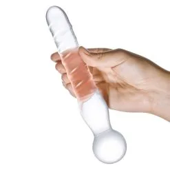 Gläs Gode En Verre Spirale Joystick 8 Gläs Gode En Verre Spirale Joystick -SexToys Soldes glas gode verre spirale joystick 3
