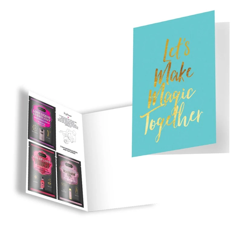 Kamasutra Carte De Voeux Naughty Notes Let's Make Magic Together 1 Kamasutra Carte De Voeux Naughty Notes Let's Make Magic Together