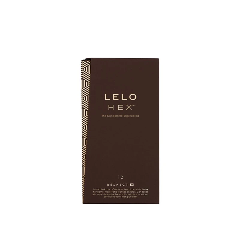 LELO Préservatifs Hex Respect XL Boîte De 12 1 LELO Préservatifs Hex Respect XL Boîte De 12