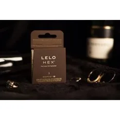 LELO Préservatifs Hex Respect XL Boîte De 3 -SexToys Soldes lelo hex respect xl 3 5
