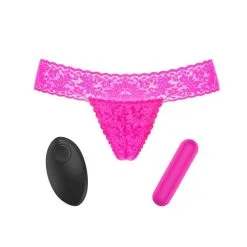 Love To Love Culotte Vibrante Secret Panty 2 Néon Rose