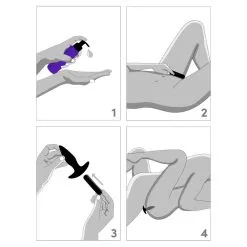 Lovehoney Plug Anal Vibrant Butt Tingler Small -SexToys Soldes lovehoney butt tingler plug anal vibrant small 3