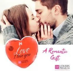 LoversPremium Coeur De Massage Chauffant I Love You -SexToys Soldes loverspremium coeur massage chauffant xl i love you 2