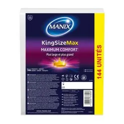 Manix King Size Max Boîte De 144