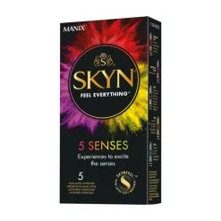 Manix Préservatifs Skyn 5 Senses Boîte De 5