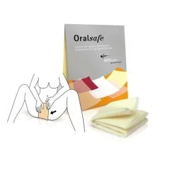 Medintim Digues Dentaires OralSafe Fraise Boite De 8 -SexToys Soldes medintim oralsafe digue dentaire fraise 1