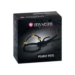 Mystim Anneau Pour Gland E-Stim Pearly Pete -SexToys Soldes mystim pearly pete 2