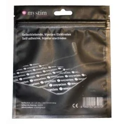 Mystim Électrodes Adhésifs Pour Coffret De Stimulation E-Stim -SexToys Soldes mystim self adhesive electrodes 2