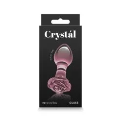 Nsnovelties Plug Anal En Verre Crystal Rose -SexToys Soldes nsnovelties crystal plug anal en verre rose 3