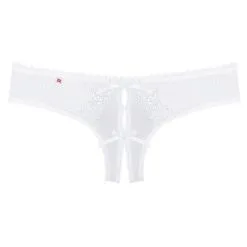 Obsessive String Ouvert Alabastra -SexToys Soldes obsessive alabastra crotchless thong 2