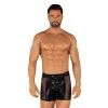 Obsessive Boxer De Bain Punta Negra Wetlook Noir