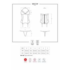 Obsessive Corset 838-COR-3 Rouge 9 Obsessive Corset 838-COR-3 Rouge -SexToys Soldes obsessive corset 838 cor 3 rouge 4