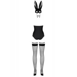 Obsessive Costume Bunny 4 Pièces Noir -SexToys Soldes obsessive costume bunny 4 pieces noir 3