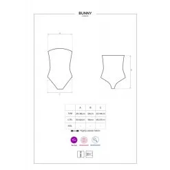 Obsessive Costume Bunny 4 Pièces Noir -SexToys Soldes obsessive costume bunny 4 pieces noir 4