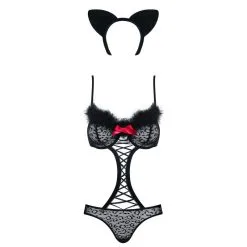 Obsessive Costume Gepardina Noir -SexToys Soldes obsessive costume gepardina noir 3