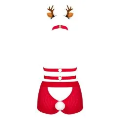 Obsessive Ensemble 3 Pièces Harnais Ms Reindy Rouge -SexToys Soldes obsessive ensemble 3 pieces ms reindy rouge 3