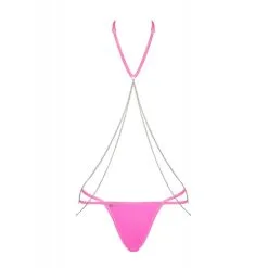 Obsessive Ensemble 2 Pièces Chainty Rose Fuchsia -SexToys Soldes obsessive ensemble chainty rose fuchsia 2