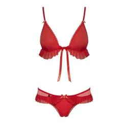 Obsessive Ensemble Mère Noël 3 Pièces 851-CST-3 -SexToys Soldes obsessive ensemble mere noel 851 cst 3 5